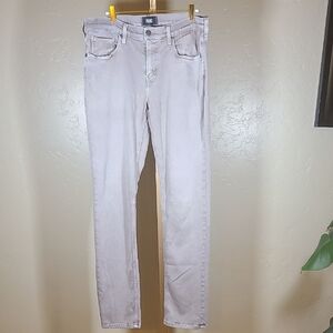 PAIGE Federal Stretch Jeans Size 33X32 Color  Vintage Tanned Saddle Made In USA